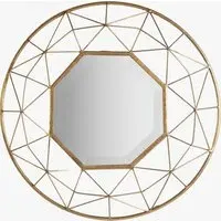 Aries Wall Mirror - Gold, Metal alternate view