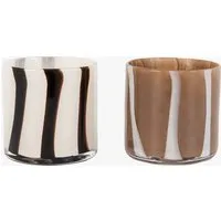 Arla Tealight Holder - White, Grey by Perch & Parrow, image 2