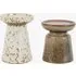 Aster Ceramic Glazed Candle Holders Set of 2 - White, Grey by Perch & Parrow, image 3