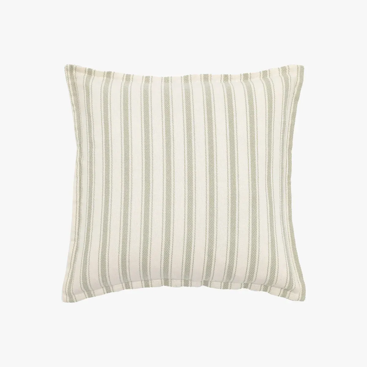 Ava Woven Stripe Cushion - Sage product
