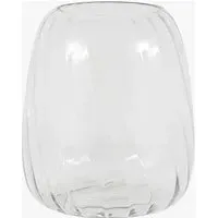 Avelie Swirl Glass Vase - Clear by Perch & Parrow, image 2