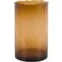 Avella Large Cut Glass Vase - Brown by Perch & Parrow, image 3