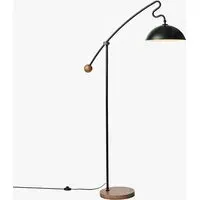 Avery Floor Lamp - Black, Wood by Perch & Parrow, alternate view