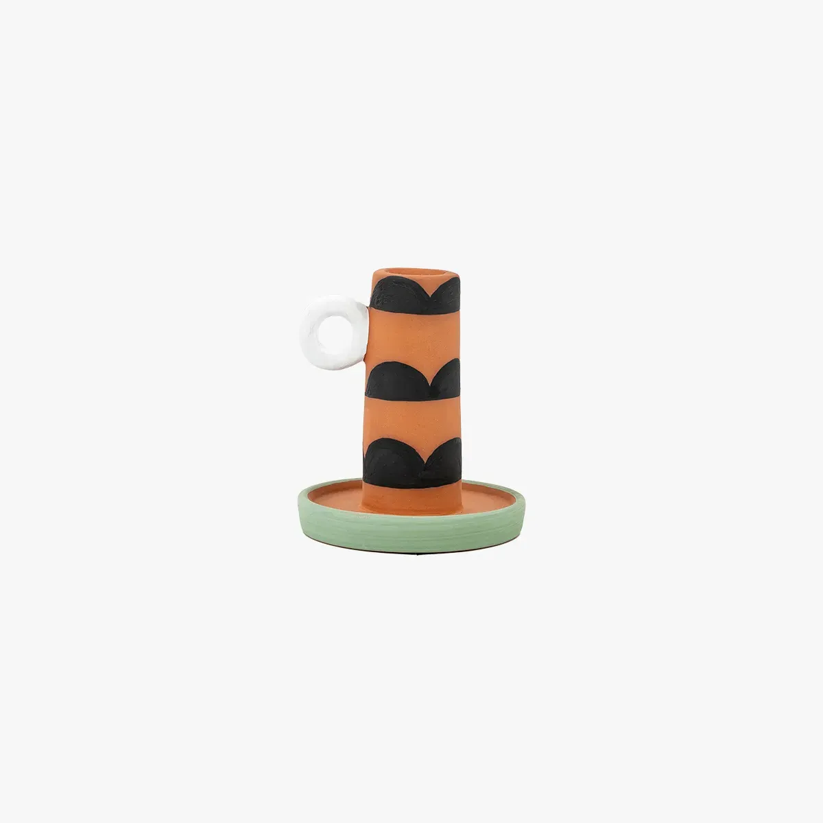 Bauhaus Candlestick - Matt Glazed product