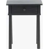 Bedside Table - Black, Oak alternate view