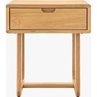 Bedside Table - Natural, Oak Wood alternate view