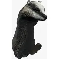 Bill The Badger Pot Hanger Set of Two - White alternate view