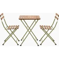 Harmony Outdoor Bistro Set - Sage alternate view