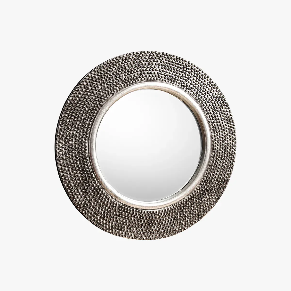 Bobble Round Wall Mirror - Raised Bobble Frame product