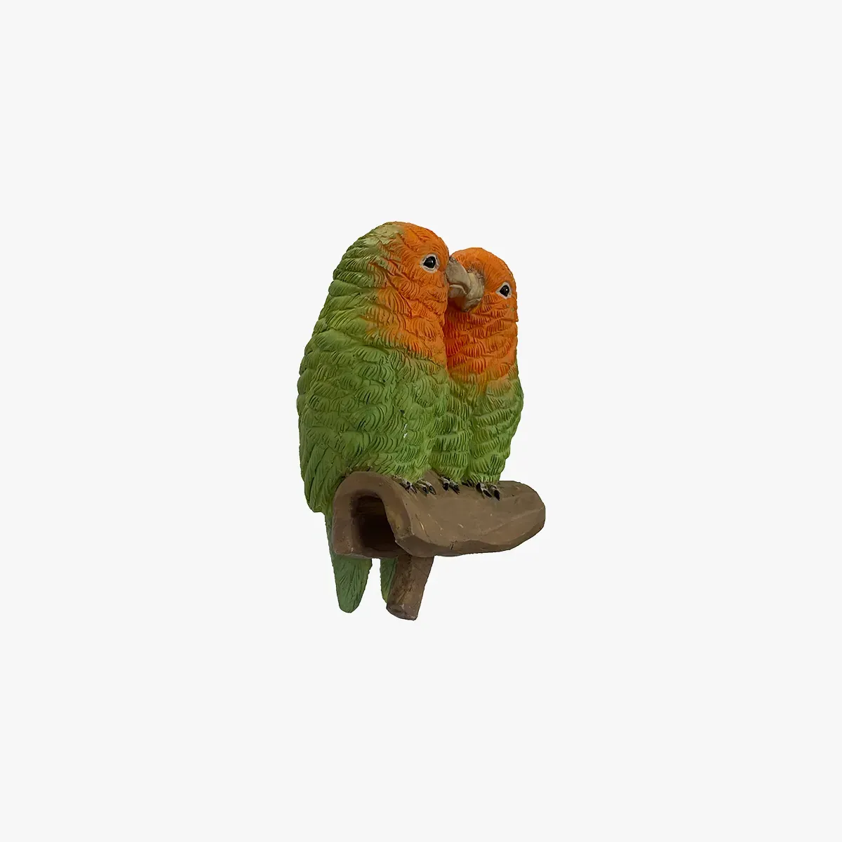 Bonded Budgies Pot Hanger Set of Two - White product