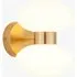 Bottega 2-Light Wall Light - Warm Brass, Opal Glass by Perch & Parrow, image 3