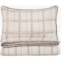 Bramble Check Single Duvet Set - Brushed Cotton by Perch & Parrow, alternate view