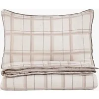 Bramble Check Super King Duvet Set - Brushed Cotton by Perch & Parrow, image 2