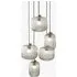 Briz Cluster Ceiling Light - Grey, Glass by Perch & Parrow, image 3