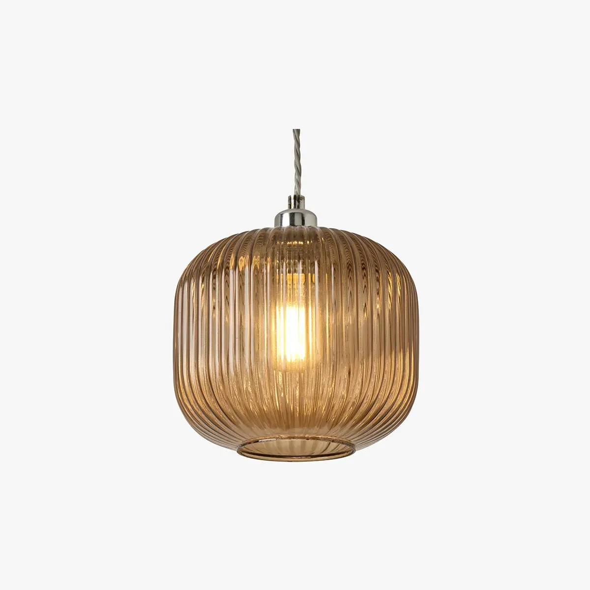 Briz EasyFit Light Shade - Amber, Glass by Perch & Parrow