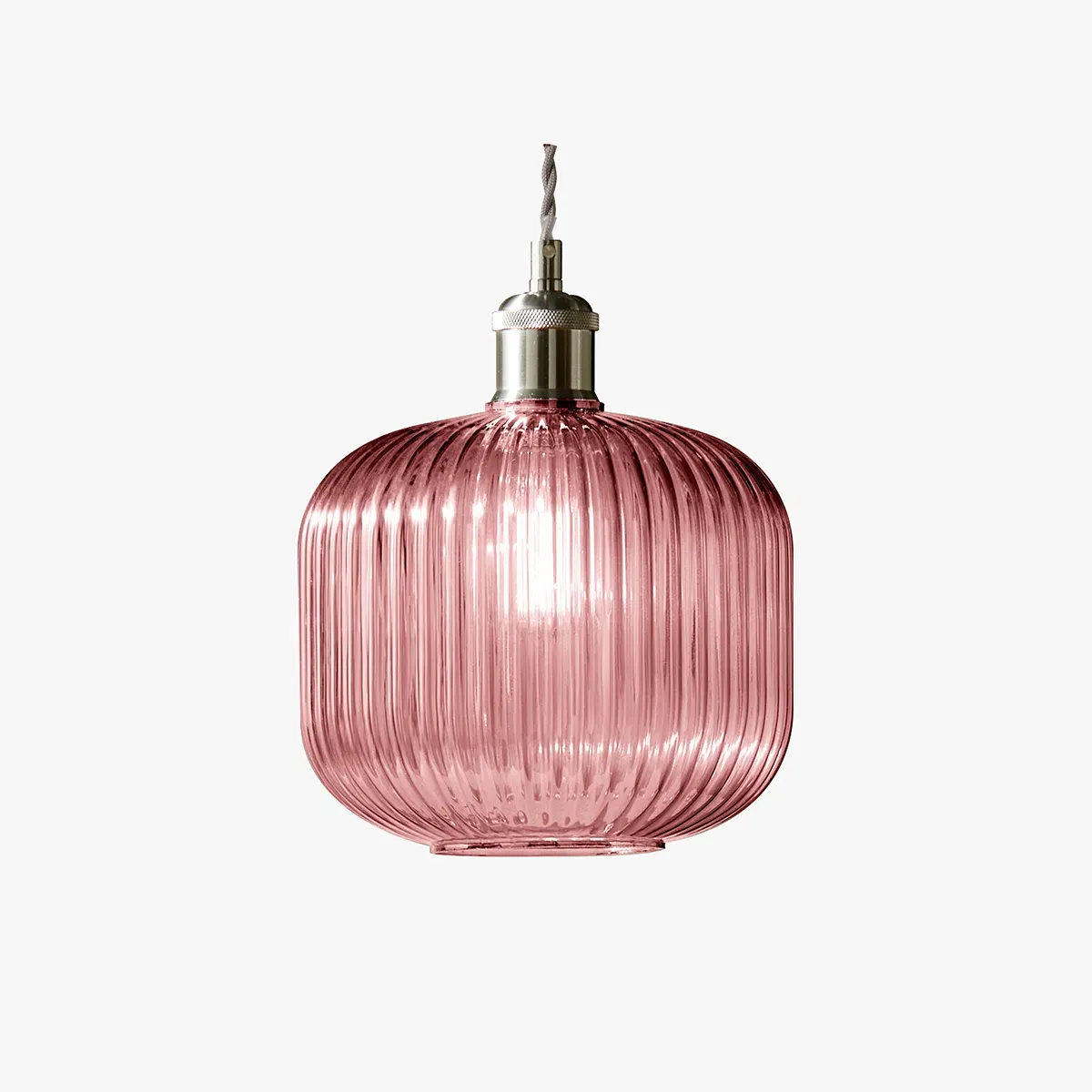 Briz EasyFit Light Shade - Pink, Glass by Perch & Parrow