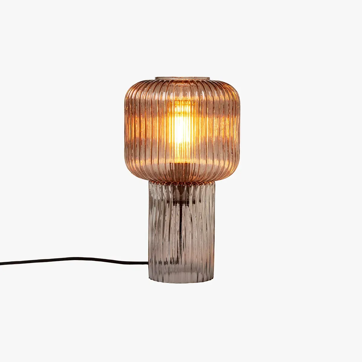 Briz Table Lamp - Grey, Glass by Perch & Parrow