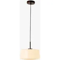 Camilo Pendant Light - White, Opal Glass by Perch & Parrow, alternate view