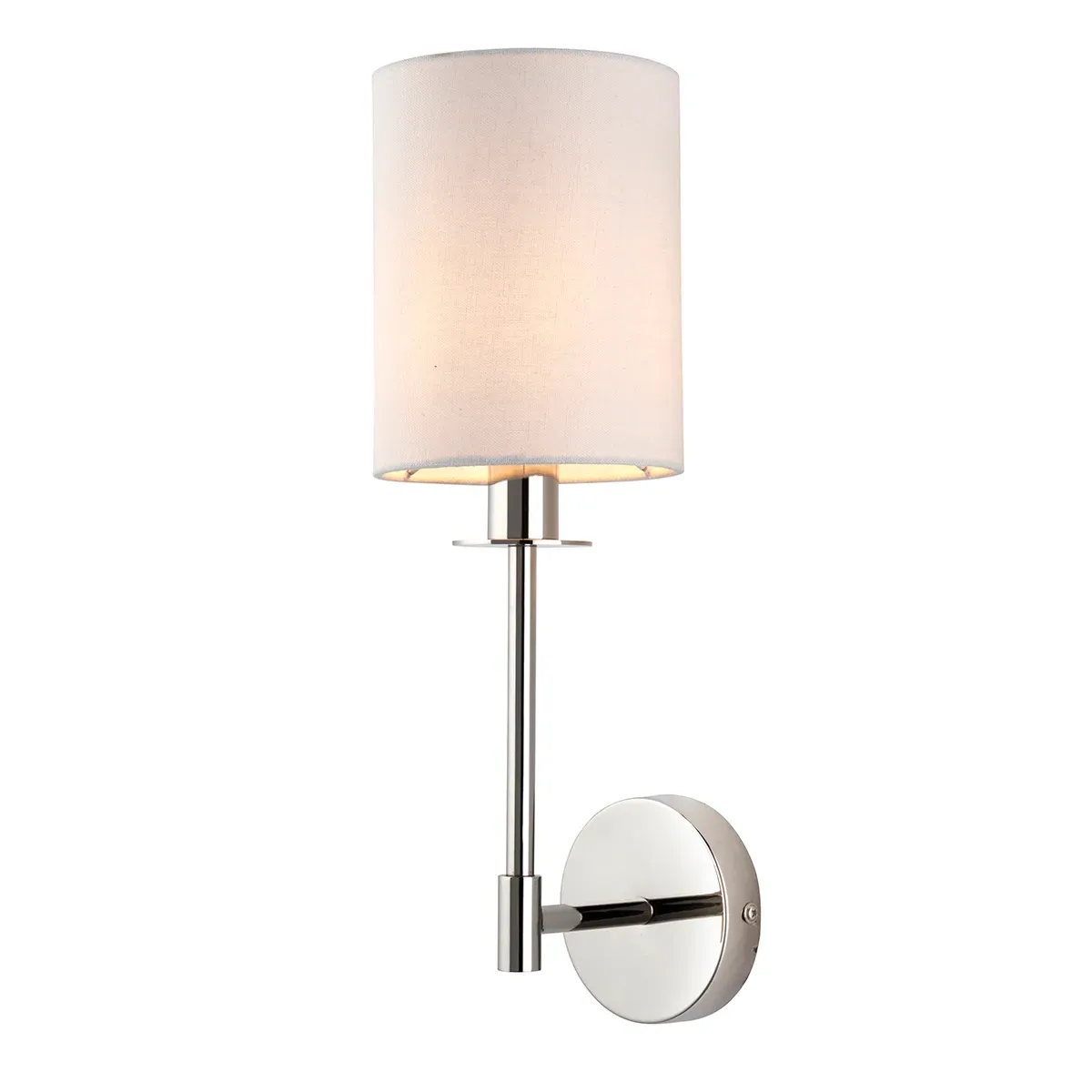 Cassidy Wall Light - Bright Nickel, Metal product
