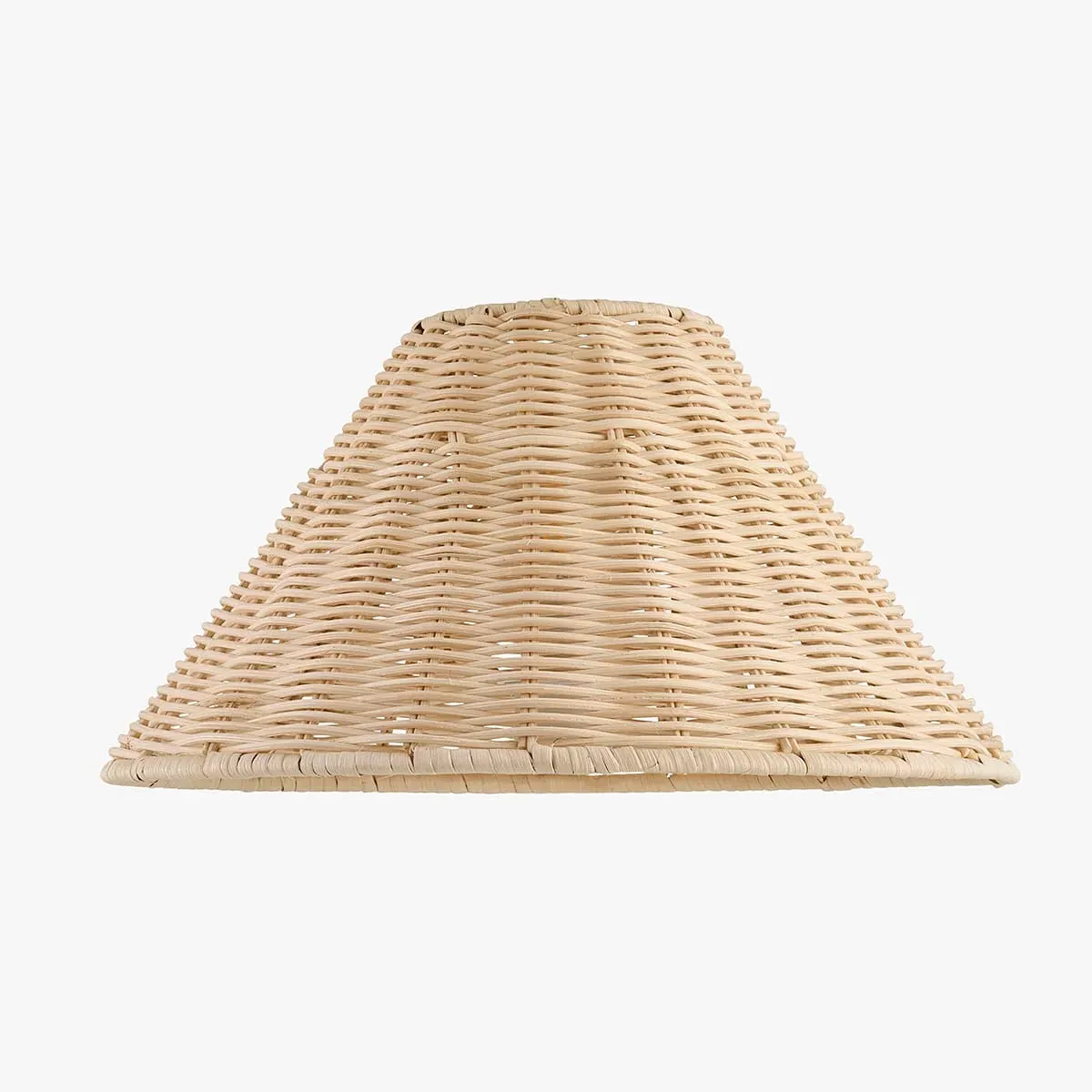 Cebu 31cm Tapered Lampshade - Natural Rattan by Perch & Parrow