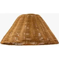 Cebu Tapered Lampshade - Dark Rattan by Perch & Parrow, image 2