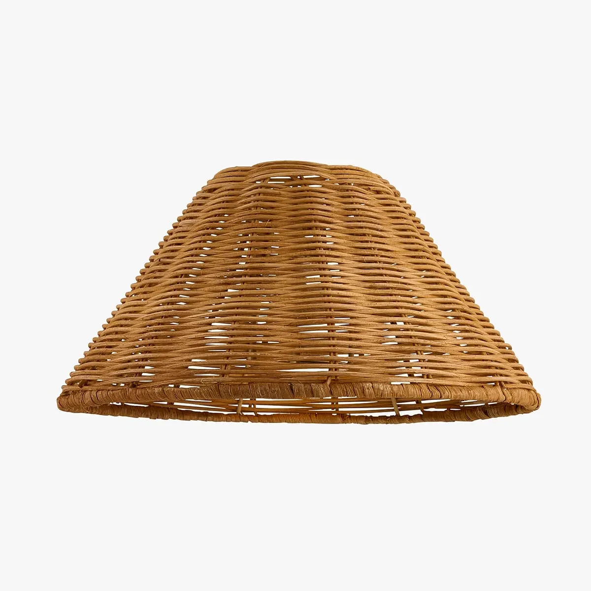 Cebu Tapered Lampshade - Dark Rattan by Perch & Parrow