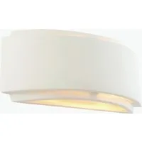 Ceramic Wall Lamp - White, Gloss Finish alternate view