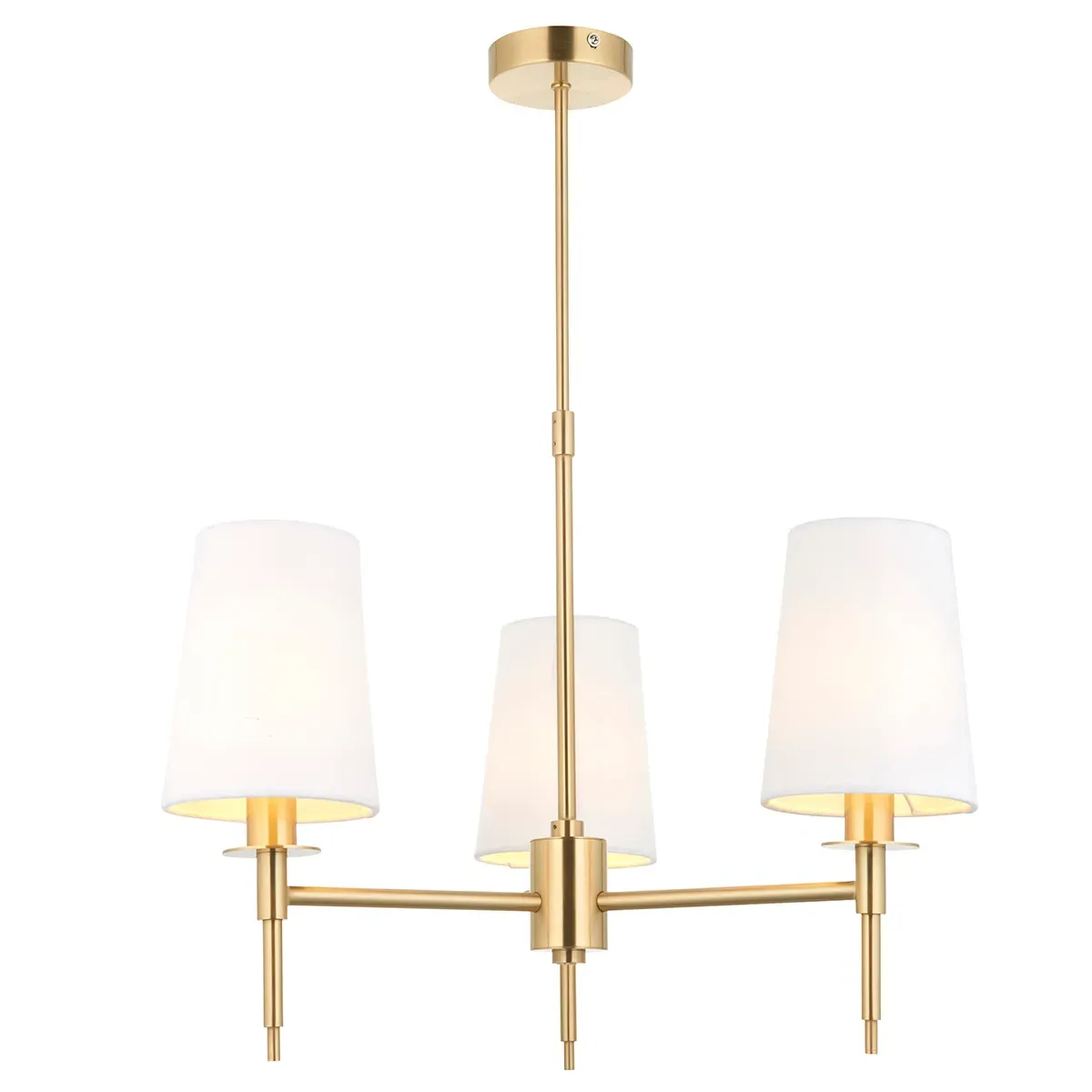 Chives 3-Light Pendant - Satin Brass product