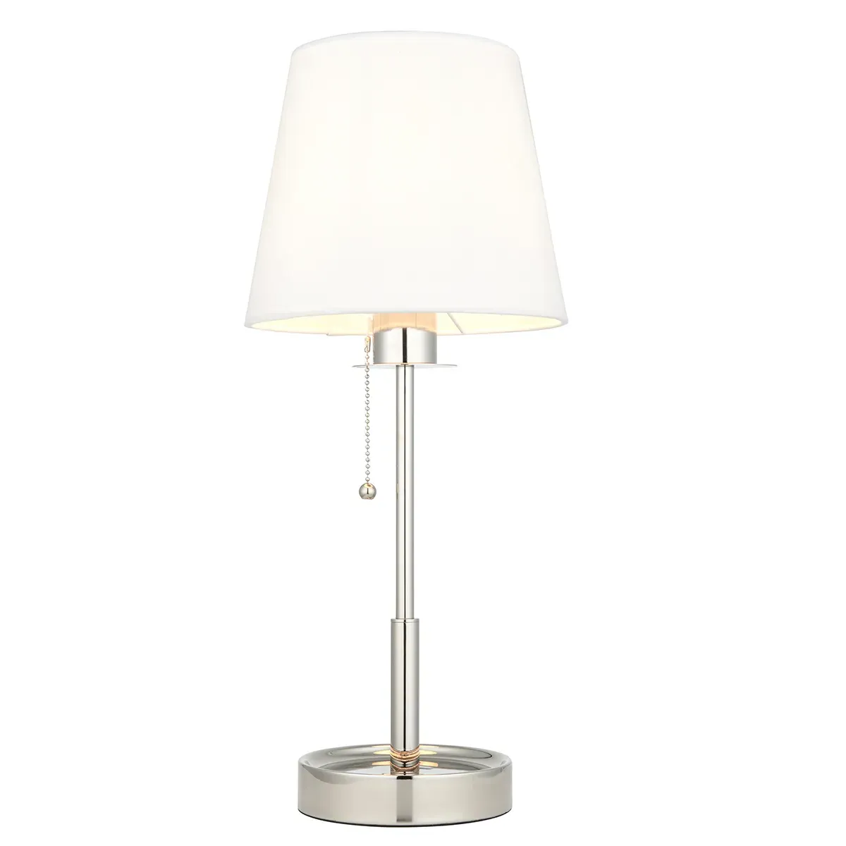 Chives Vintage White Table Light - Nickel product
