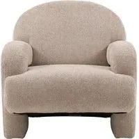 Cinema Armchair - Cream, Boucle alternate view
