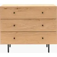 Citi Chest of Drawers - Oak, Black alternate view