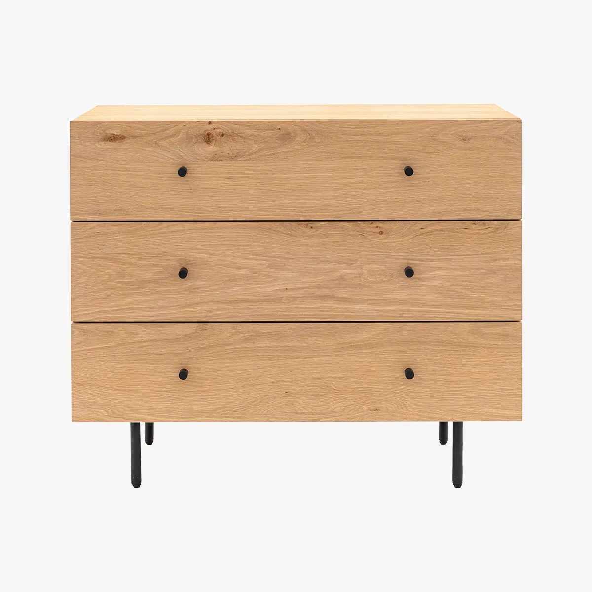 Citi Chest of Drawers - Oak, Black product