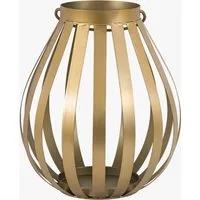 Clarus Small Bulb Lantern - Gold by Perch & Parrow, image 2