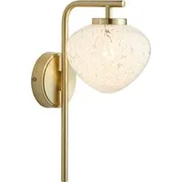 Confetti Glass Wall Light - Brass, Metal alternate view