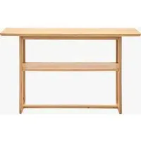 Console Table - Natural, Solid Oak alternate view