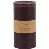 Country Medium Pillar Candle Pack of 2 - Rustic Espresso by Perch & Parrow, image 2