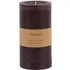 Country Medium Pillar Candle Pack of 2 - Rustic Espresso by Perch & Parrow, image 3