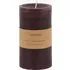 Country Small Pillar Candle Pack of 2 - Rustic Espresso by Perch & Parrow, image 3