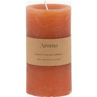 Country Small Pillar Candle Pack of 2 - Rustic Tan by Perch & Parrow, image 2
