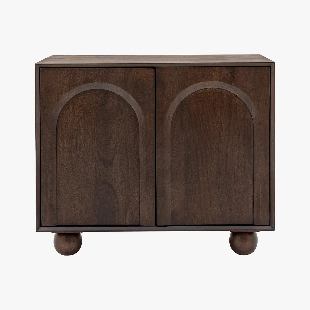 Crescent 2 Door Sideboard - Dark Wood product