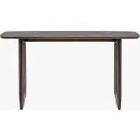 Crescent Console Table - Dark Wood alternate view