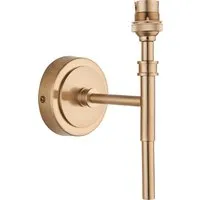 Curio Wall Fitting - Brushed Aged Brass alternate view