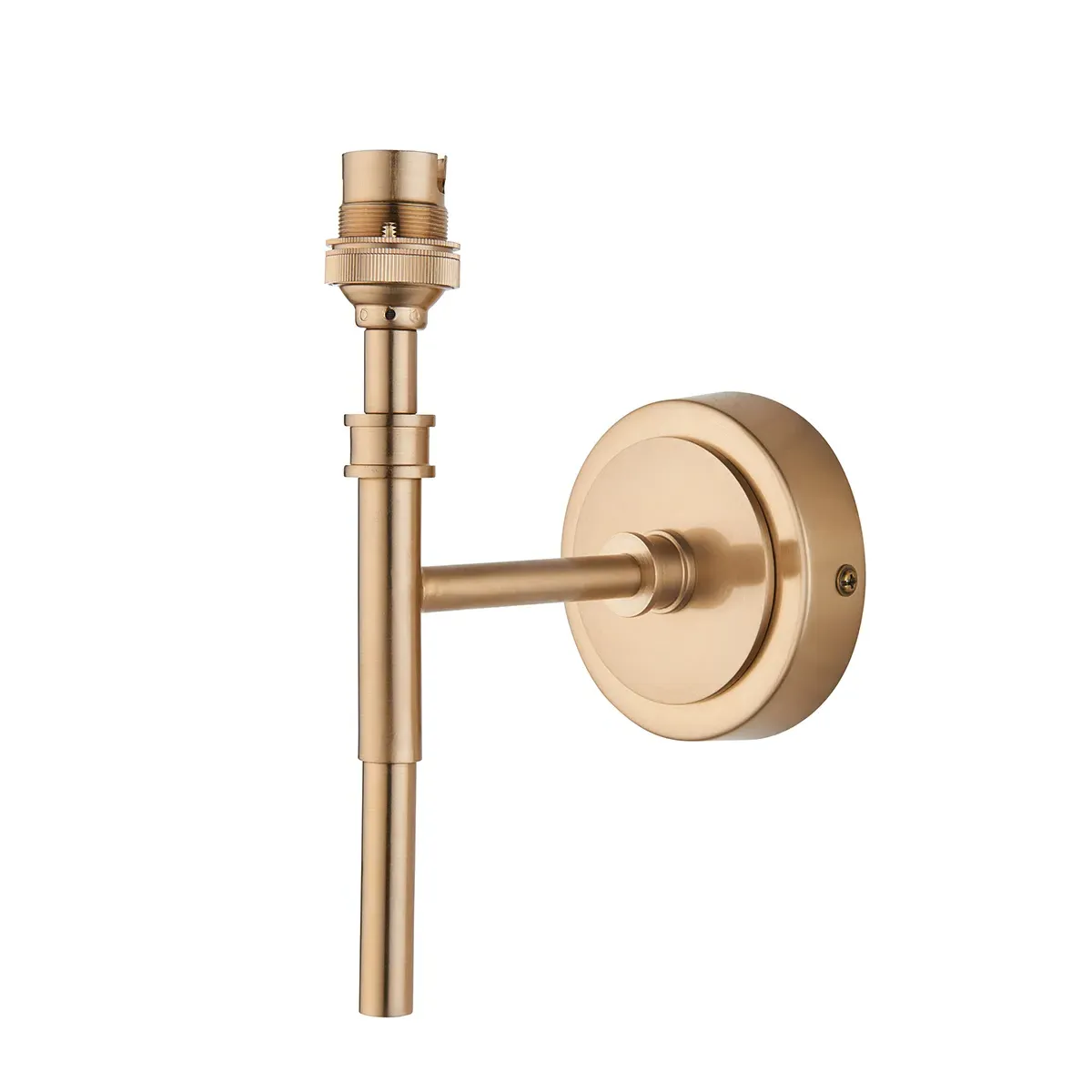 Curio Wall Fitting - Brushed Aged Brass product