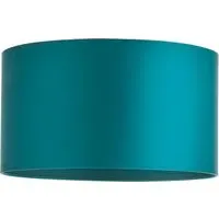 Cylinder Lampshade - Teal, Satin alternate view