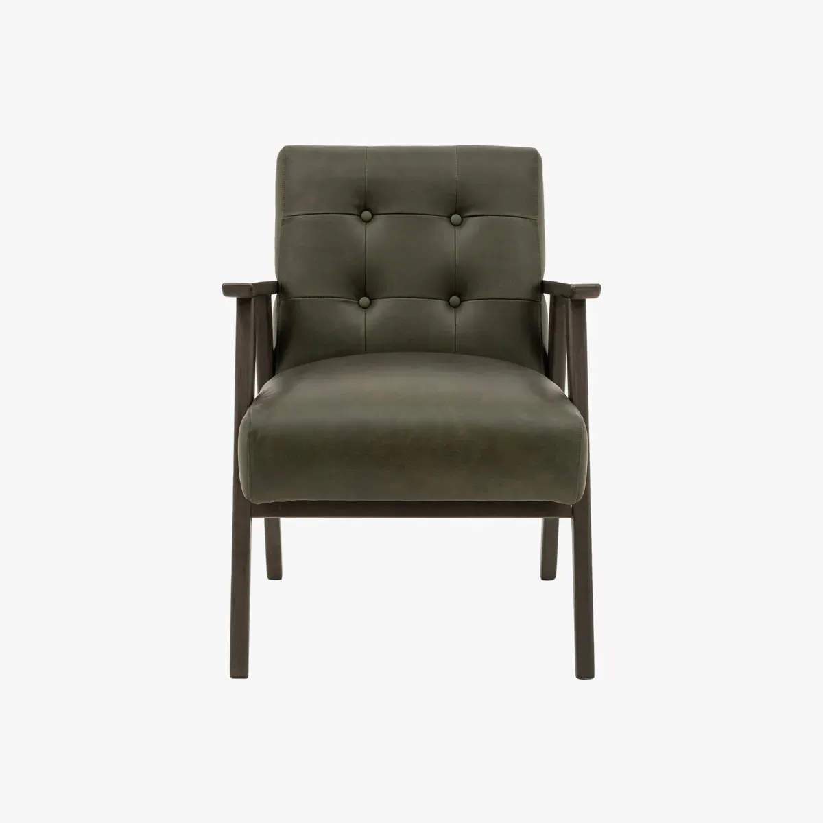 Dalton Armchair - Heritage Green, Leather product