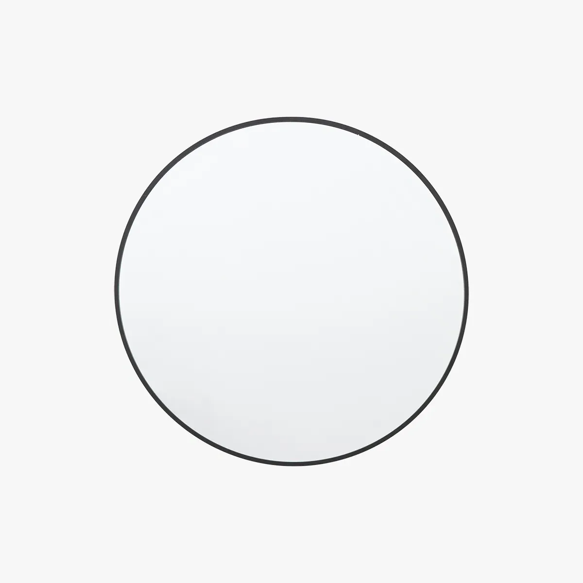 Dapper Round Mirror - Black product