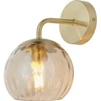 Dillian Wall Light - Gold, Glass alternate view