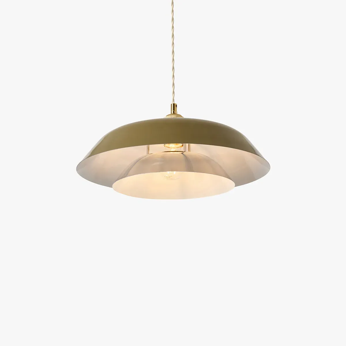 Eero Easy Fit Lamp Shade - Chrome, Metal by Perch & Parrow