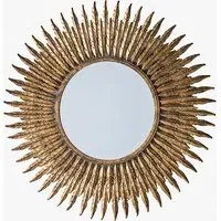 Eliana Accent Mirror - Gold alternate view