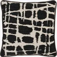 Elio Jacquard Cushion - Slate by Perch & Parrow, alternate view